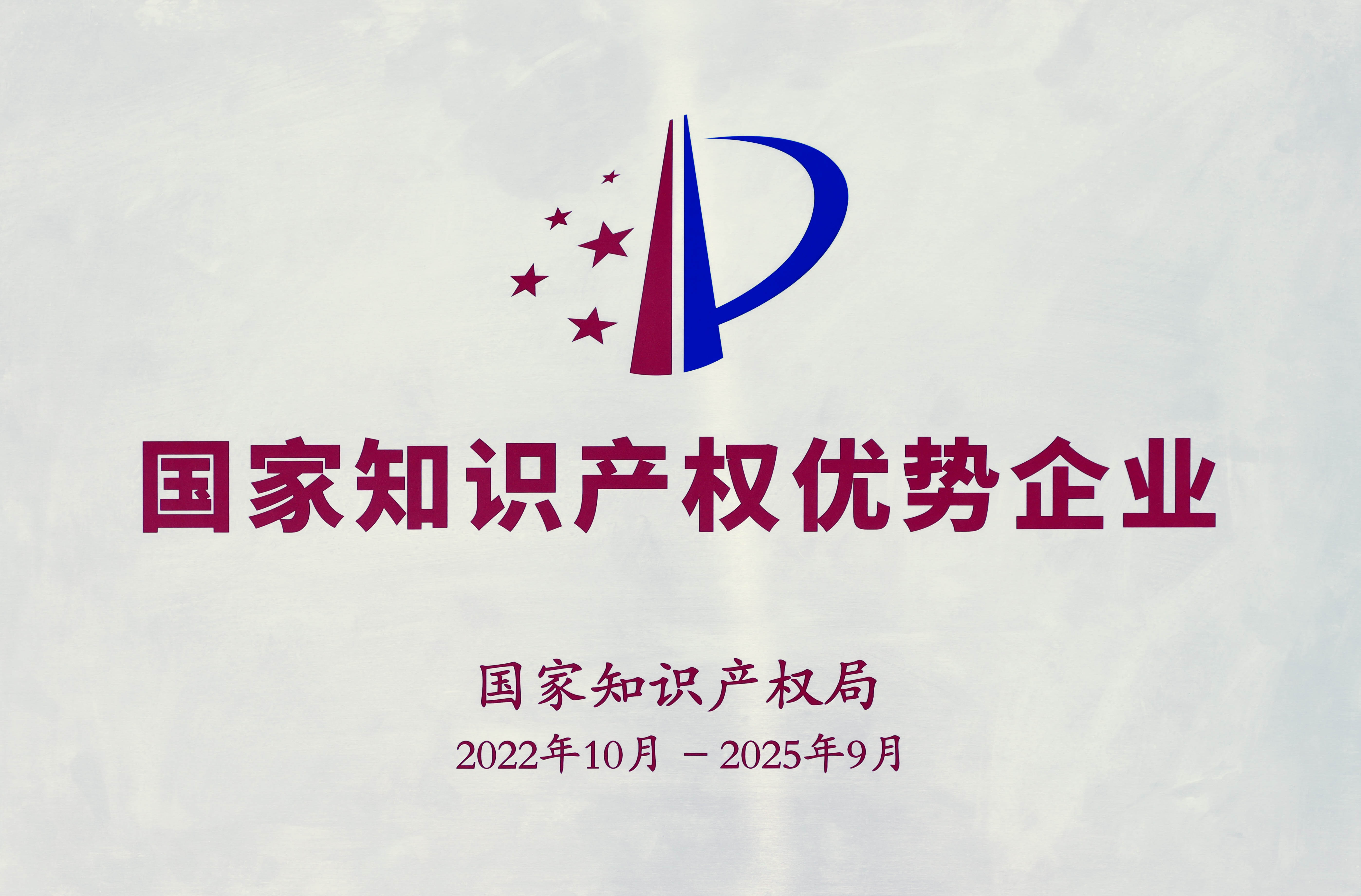 國(guó)家知識(shí)產(chǎn)權(quán)優(yōu)勢(shì)企業(yè)