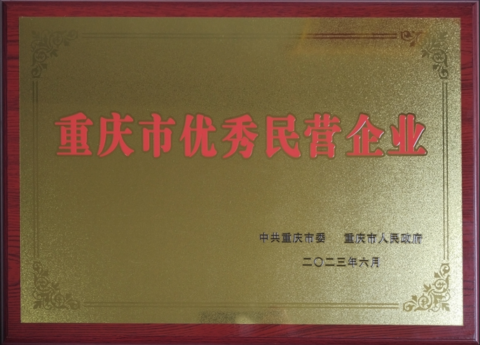 2023年重慶市優(yōu)秀民營(yíng)企業(yè)